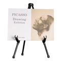 Office Jansan | MasterVision FLX07201MV 14-1/4 in. High Instant Table-Top Easel - Black image number 3