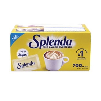 FOOD AND SNACKS | Splenda SP82001901 No Calorie Sweetener Packets, 700/box