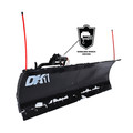 Snow Plows | Detail K2 AVAL8826 88 in. x 26 in. Heavy Duty UNIVERSAL T-Frame Snow Plow Kit with 3000 lbs. EW8020 Winch and EWX004 Wireless Remote image number 1