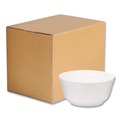 Food Trays, Containers, and Lids | WinCup 221992 12 oz Squat Style Foam Bowls - White (1000/Carton) image number 1