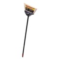 Brooms | Nexstep Commercial Products 91351 MaxiPlus Professional Polystyrene Bristle Angle Brooms with 51 in. Handle - Black (4/Carton) image number 1