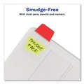 Office Jansan | Avery 74763 Ultra Tabs 1 in. x 1.5 in. 1/5-Cut Repositionable Mini Tabs - Assorted (80/Pack) image number 5