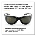 Eye Protection | 3M 11873-00000-20 Virtua CCS Protective Eyewear with Foam Gasket - Black/Gray Plastic Frame Gray Polycarbonate Lens image number 2