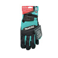 Work Gloves | Makita T-04210 Genuine Leather-Palm Performance Gloves - Medium image number 2