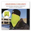 Masks | Ergodyne 16961 N-Ferno 6960 One Size Fits Most Fleece Neck Gaiter - Hi-Vis Lime image number 4
