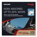Office Jansan | WypAll 41611 X70 12.4 in. x 12.2 in. Cloths - Jumbo, White (870/Roll, 1 Roll/Carton) image number 4