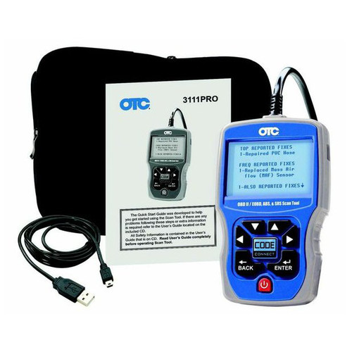 Automotive | OTC Tools & Equipment 3111PRO Trilingual Scan Tool OBD II, CAN, ABS and Airbag image number 0