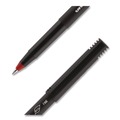 Pens | uni-ball 60144 ONYX Fine 0.7 mm Roller Ball Pen - Black/Red Barrel (1-Dozen) image number 1