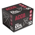 Office Jansan | ACCO A7072620B No. 2 Smooth Ideal Clamps - Silver (50/Box) image number 0