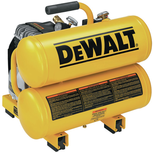 Portable Air Compressors | Factory Reconditioned Dewalt D55151R 1.1 HP 4 Gallon Oil-Lube Hand Carry Air Compressor image number 0
