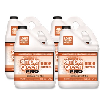 Simple Green 1 Gallon Pro Odor Control - Lemongrass Eucalyptus (4/Carton)