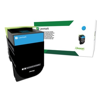 Lexmark 3000 Page-Yield High-Yield Return Program Toner - Cyan