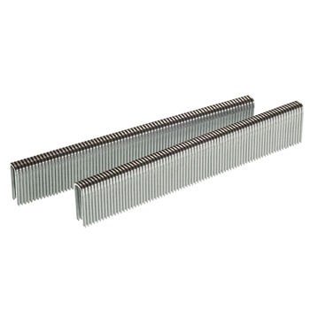 SENCO (5000/Box) 18-Gauge 1-1/2 in. Leg 1/4 in. Crown Medium Wire Chisel Point Galvanized Medium Wire Staple