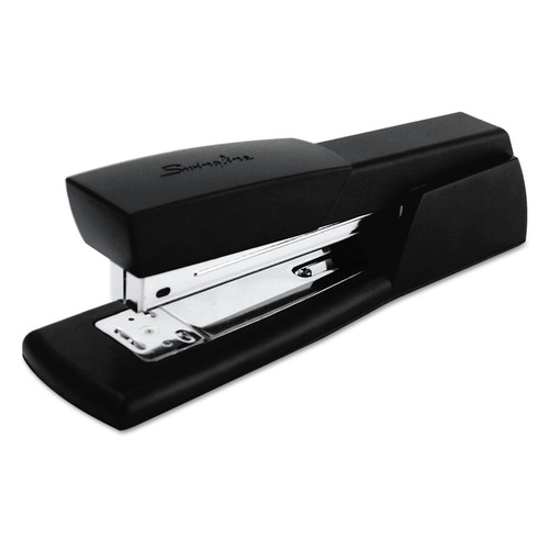 Swingline S7040701B Light Duty 20 Sheet Capacity Full Strip Desk Stapler - Black image number 0