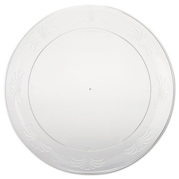 PRODUCTS | WNA WNA DWP9180 10-Piece/Pack, 18 Packs/Carton Designerware 9 in. Plastic Plates - Clear