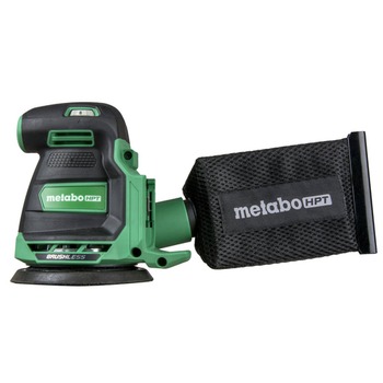 RANDOM ORBITAL SANDERS | Metabo HPT 18V MultiVolt Lithium-Ion 5 in. Cordless Random Orbit Sander (Tool Only)