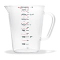 Bulk Savings Pricing 3 | Carlisle 4314407 0.5 gal. Commercial Plastic Measuring Cup - Clear image number 1