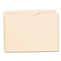  | Pendaflex 22200EE 2 in. Expansion 2-Ply Letter Size Reinforced File Jackets - Manila (50/Box) image number 2