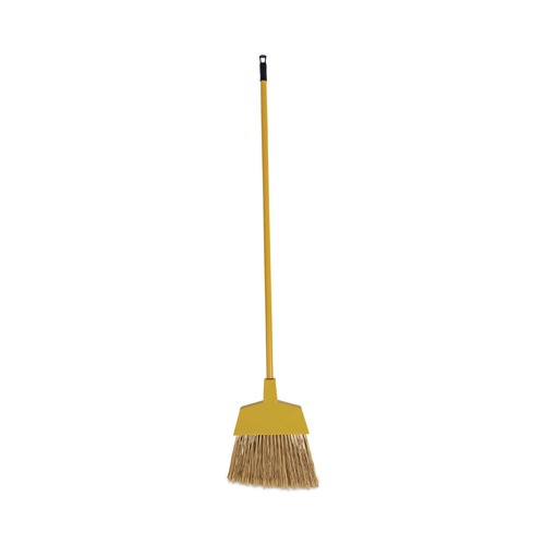 Brooms | Boardwalk BWK932M 53 in. Handle Poly Bristle Angler Broom - Yellow (12-Piece) image number 0