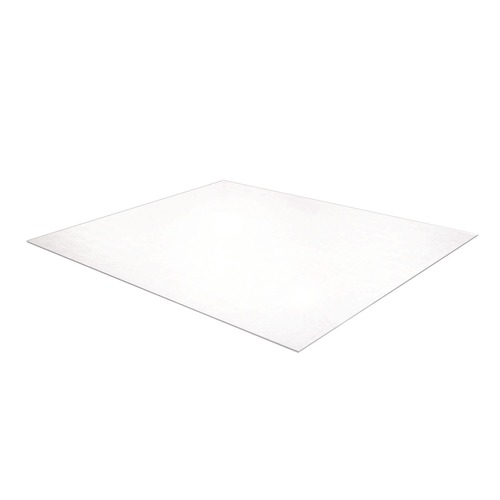  | Floortex 1215015019ER Cleartex Ultimat 60 in. x 60 in. Polycarbonate Chair Mat for Hard Floors - XXL, Clear image number 0