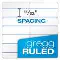 Cleaning & Janitorial Supplies | Ampad 25-280R Earthwise by Ampad 4 x 8 Gregg Rule Recycled Reporter's Notepad - White Cover/White Sheets image number 3