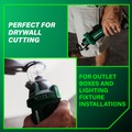 New Year New Savings! Save $25 off $150 | Metabo HPT M18DYAQ4M 18V MultiVolt Lithium-Ion Brushless Cordless Drywall Cut Out Tool (Tool Only) image number 7