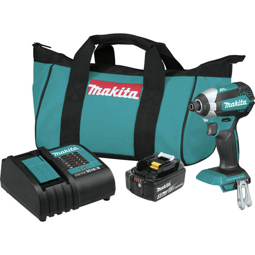 Impact Drivers | Factory Reconditioned Makita XDT131-R 18V LXT 3.0 Ah Cordless Lithium-Ion Brushless Impact Driver Kit image number 0