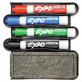 Office Jansan | EXPO 1785294A Caddy Broad Chisel Tip Whiteboard Dry Erase Markers - Assorted Colors (1-Set) image number 1