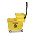 Mop Buckets | Impact 6Y/2635-3Y 12 oz. - 32 oz. Side-Press Squeeze Wringer/Plastic Bucket Combo - Yellow image number 0