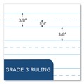 Notebooks & Pads | Roaring Spring 97227 9.75 in. x 7.5 in. Sheets Grade School Ruled Composition Book - Magenta Marble Cover (48/Carton) image number 5