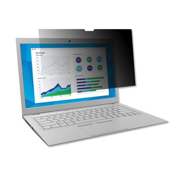 3M 16:9 Frameless Blackout Privacy Filter for 15.6 in. Widescreen Laptops