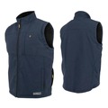 Heated Gear | Dewalt DCHV089D1-3X Men's Heated Soft Shell Vest with Sherpa Lining - 3XL, Navy image number 3