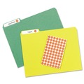 Customer Appreciation Sale - Save up to $60 off | Avery 05051 0.5 in. Adhesive Color Coding Labels - Neon Red (60-Piece/Sheet, 14 Sheets/Pack) image number 2