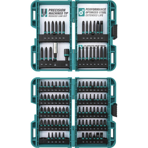 Bits and Bit Sets | Makita E-00038 100-Piece ImpactX Driver Bit Set image number 0