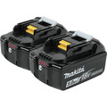 Batteries | Makita BL1850B-2 2-Piece 18V LXT Lithium-Ion Batteries (5 Ah) image number 0