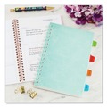 Office Jansan | Avery 74763 Ultra Tabs 1 in. x 1.5 in. 1/5-Cut Repositionable Mini Tabs - Assorted (80/Pack) image number 1