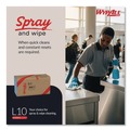 Cleaning & Janitorial Supplies | WypAll 05120 L10 9.38 in. x 10.25 in. 2-Ply Banded Windshield Wipers - Light Blue (140/Pack, 16 Packs/Carton) image number 3