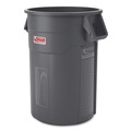 Trash Cans | Suncast Commercial TCU44 Injection Molded Utility Trash Can, 44 gal, Plastic/Resin, Gray image number 0