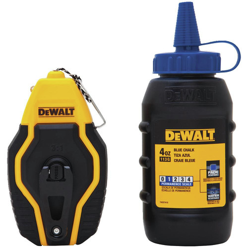 Marking and Layout Tools | Dewalt DWHT47257L Compact Reel with Blue Chalk image number 0