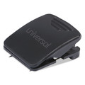 Office Jansan | Universal UNV21270 Fabric Panel 25-Sheet Capacity Wall Clips - Black (20/Pack) image number 1