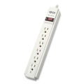 Office Jansan | Tripp Lite TLP606 6 AC Outlets 6 ft. Cord 790 J Protect It! Surge Protector - Light Gray image number 0