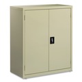 Office Filing Cabinets & Shelves | Alera 25763 36 in. x 18 in. x 42 in. 3 Shelves Economy Assembled Storage Cabinets - Putty image number 2