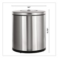Paper & Dispensers | Gritt Commercial GRI510T Stainless Steel Tabletop Wipes Dispenser, 10 x 10 x 11.75, Brushed Stainless Steel image number 1