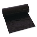 Office Jansan | Classic 1507144 60 Gallon 0.9 mil 38 in. x 58 in. Linear Low-Density Can Liners - Black (100/Carton) image number 2