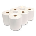 Cleaning & Janitorial Supplies | Morcon Paper W61000 Morsoft 8 in. x 1000 ft. 1-Ply Universal Roll Towels - White (6/Carton) image number 2