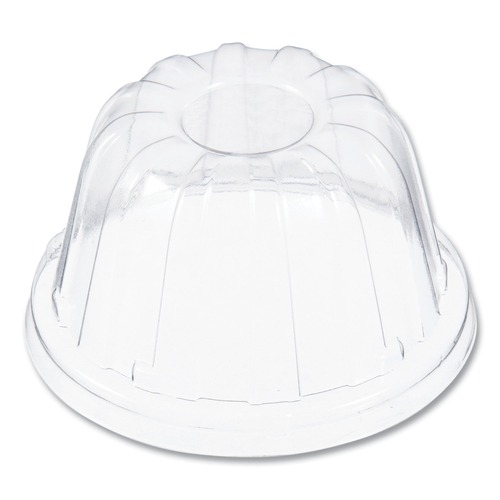Just Launched | Dart 12HDLC D-T Sundae/Cold Cup Lids fits Foam Cups - Clear (1000/Carton) image number 0