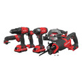 Combo Kits | Craftsman CMCK600D2 V20 Brushed Lithium-Ion Cordless 6-Tool Combo Kit with 2 Batteries (2 Ah) image number 0