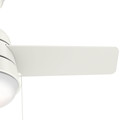 Ceiling Fans | Hunter 59301 36 in. Aker Fresh White Ceiling Fan with Light image number 3