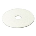 Sponges & Scrubbers | 3M 3300-20 20 in. Diameter Ultra High-Speed Natural Blend Floor Burnishing Pads 3300 - White (5/Carton) image number 2