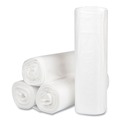 Trash Bags | Inteplast Group S404816N 45 gal. 16 microns 40 in. x 48 in. High-Density Interleaved Commercial Can Liners - Clear (25 Bags/Roll, 10 Rolls/Carton) image number 0